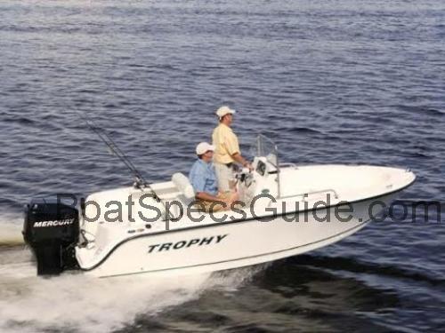 Trophy 1703 Center Console fiche technique et avis